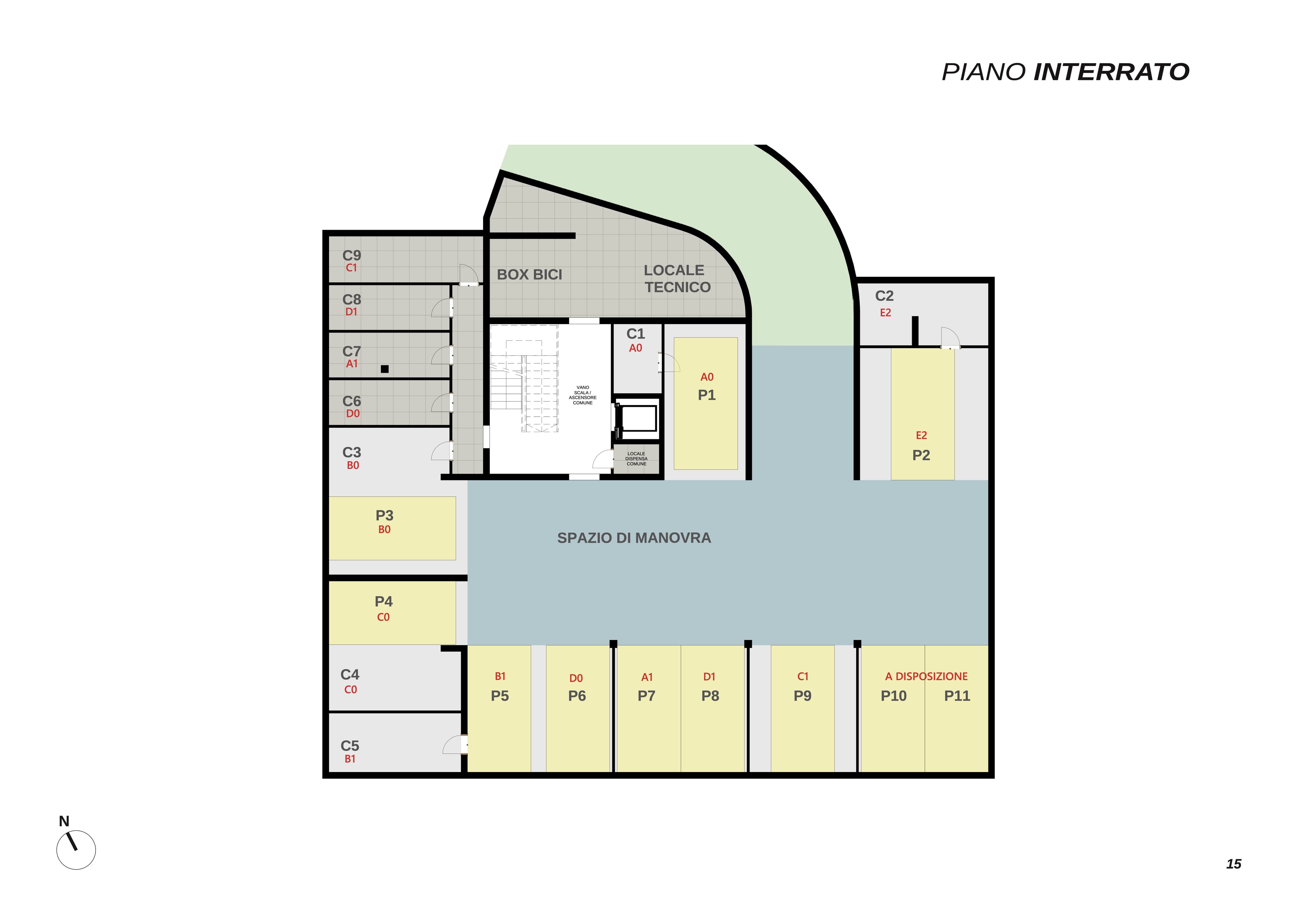 Planimetria Interrato