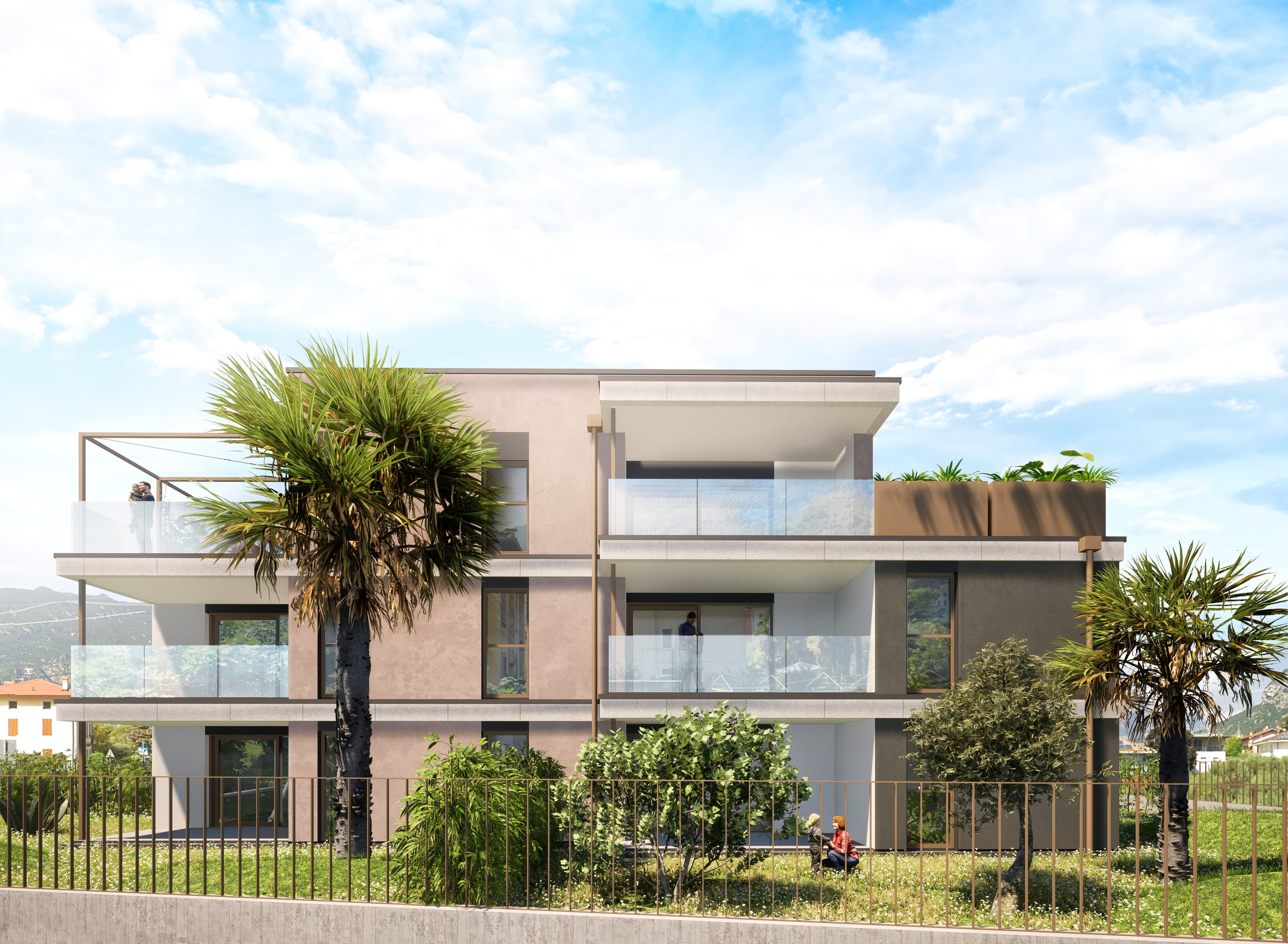 Residenza La Palma — Render vista 2